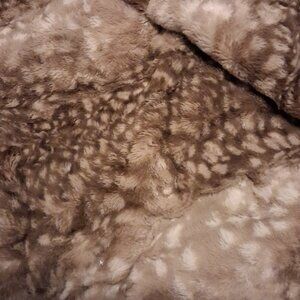 Minky back Muslin baby blanket